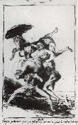 Francisco Goya Bruja poderosa que por ydropica oil